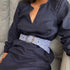 Jenny Krauss Azure Seas Embroidered Ladies Belt